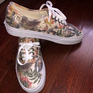 Vans Authentic - Floral Canvas Sneakers